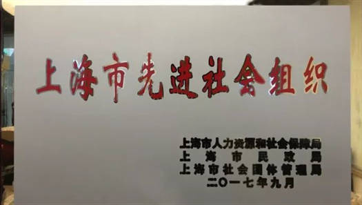 小荧星荣获上海市先进社会组织称号